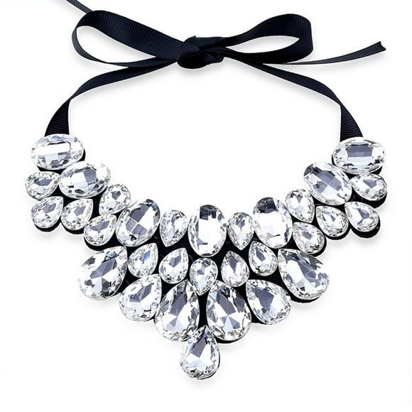 Minnieouse Collar de mujer, gargantillas, colgantes, Gargantilla para niñas, adorno para el cuello, accesorios para vestido de fiesta y banquete, Type3 NO3
