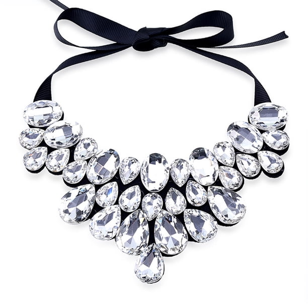 Minnieouse Collar de mujer, gargantillas, colgantes, Gargantilla para niñas, adorno para el cuello, accesorios para vestido de fiesta y banquete, Type3 NO3