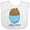AA-White, variant on Inktastic Little Spud Blue Boys or Girls Baby Bib