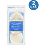 Dicon Technologies Professional Pressed Powder Puffs, 3 count (Pack of 2)