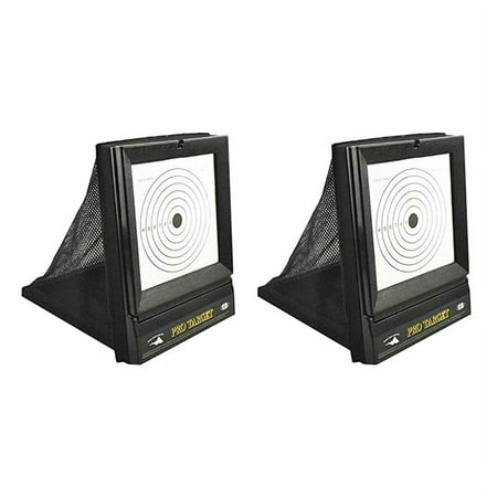 2X Outdoor Portable Targets for Reusable & Pellet with Trap Net Catcher