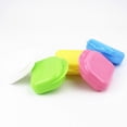 thumbnail image 3 of Orthodontic braces box oral cavity with orthodontic retainer box dentures placed dental half-mouth storage box, 3 of 4