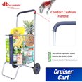 thumbnail image 2 of Panier à Linge Pliable sur Roulettes Trolley Compact Pliable Léger et Pliable, 2 of 6