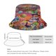 thumbnail image 2 of Niños del Bote de Basura Sombrero bucket para adultos, gorra de protección solar, sombrero de pescador plegable para viajes al aire libre, pesca y actividades de verano, 2 of 6