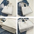 thumbnail image 6 of CoCopeaunts Crossbody Bag for Women Canvas Tote Bag Casual Shoulder Handbags Square Messenger Bag with Zipper, 6 of 8