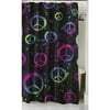 Latitude Peace Paint Shower Curtain, 70" x 72"