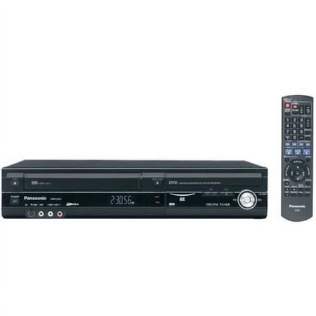 Restored Panasonic DMR-EZ485VK Progressive Scan DVD Recorder w/ Digital Tuner - w/ Original Remote, A/V Cables, & Manual (Refurbished)