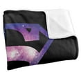thumbnail image 3 of Superman Galaxy Shield Officially Licensed Silky Touch Super Soft Throw Blanket 50' x 60', 3 of 6