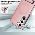 thumbnail image 5 of Allytech Case for Samsung Galaxy S23, Hidden Kickstand PU Leather [Compatible with MagSafe] Case, [Anti-Drop & Shockproof] Ultra Slim Retro Protective Case for Women Men - Rosegold, 5 of 8