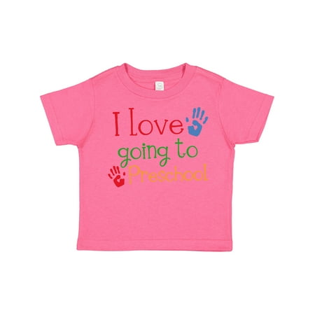 

Inktastic I Love Going to Preschool Gift Toddler Boy or Toddler Girl T-Shirt