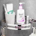 thumbnail image 2 of 304 organizadores de baño de acero inoxidable Champú Ducha Punch Cocina gratis Feliz Sencillez, 2 of 5
