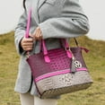 thumbnail image 4 of MKF Collection Sophie Women's Tote bag with Wallet, Crocodile Vegan Leather Shoulder Bag Handbag Set By Mia K, 4 of 8