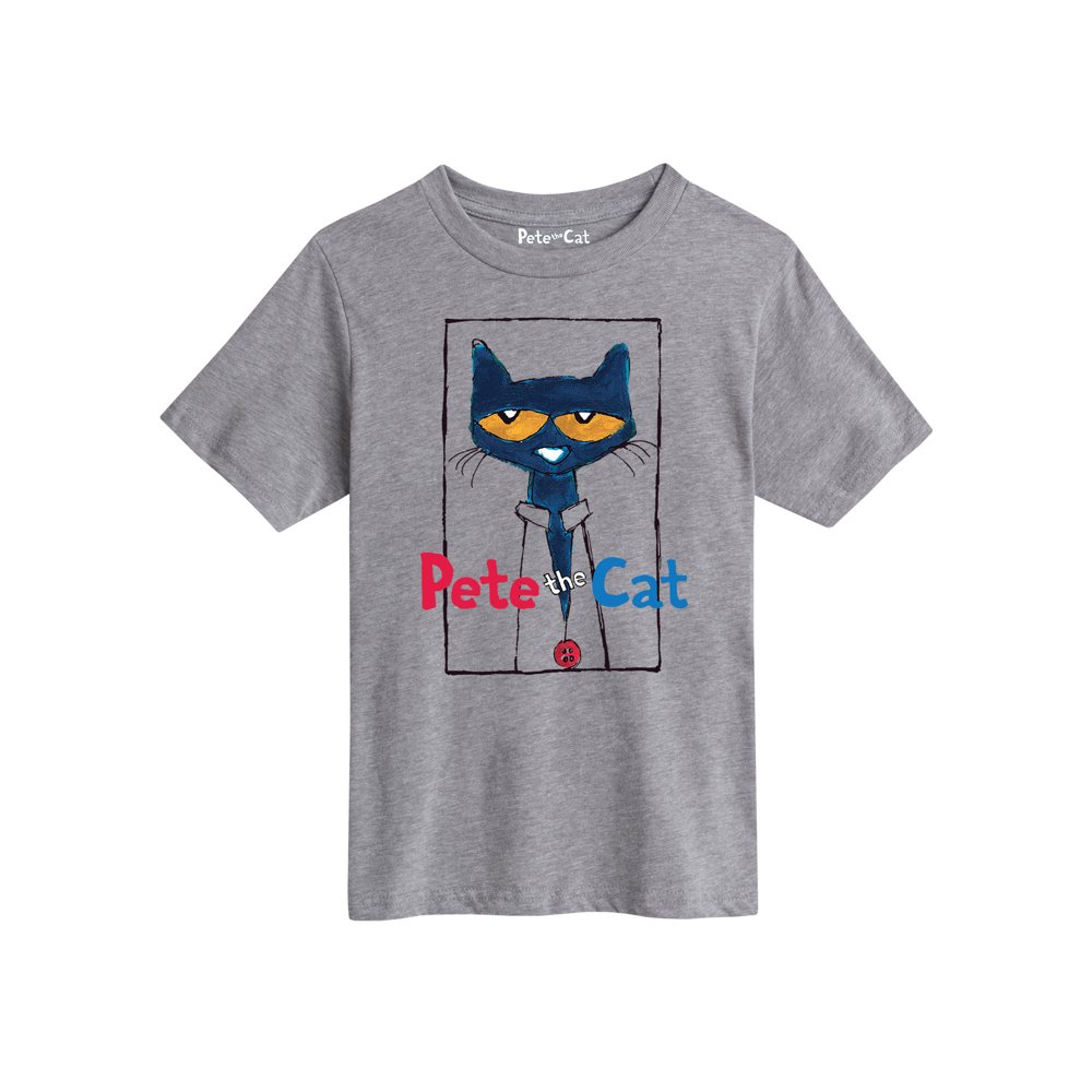 PETE THE CAT Pete The Cat Frame With Button Youth Short Sleeve