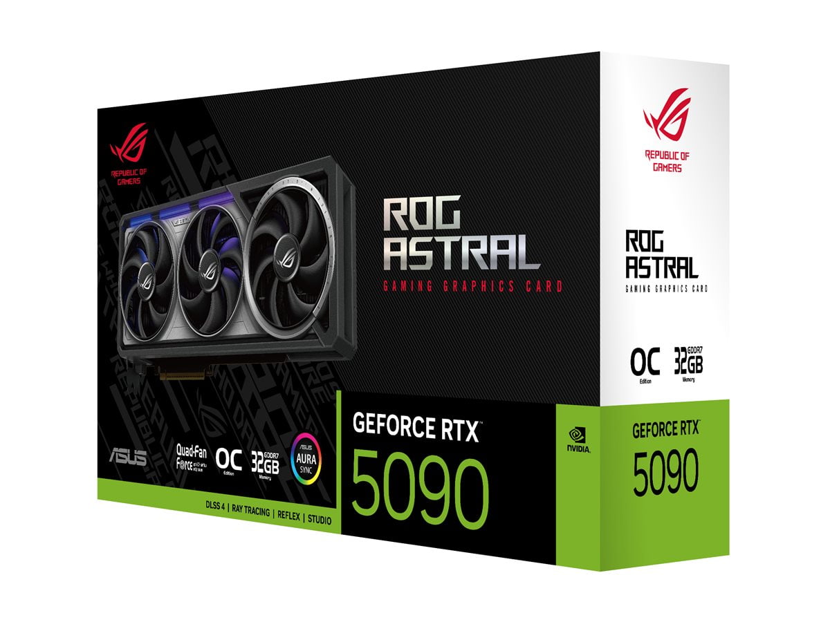 ASUS ROG Astral GeForce RTX 5090 32GB - OC Edition ASUS ROG Astral GeForce RTX 5090 32GB - OC Edition