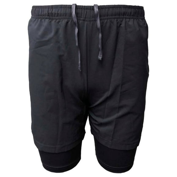 Bermuda Starter para Hombre, con Biker Gris Oxford Talla CH