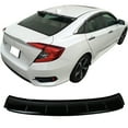 thumbnail image 3 of Ikon Motorsports Compatible with 16-21 Honda Civic Sedan IK V Style Roof Spoiler Window Visor Smoke Shade Wing, 3 of 7