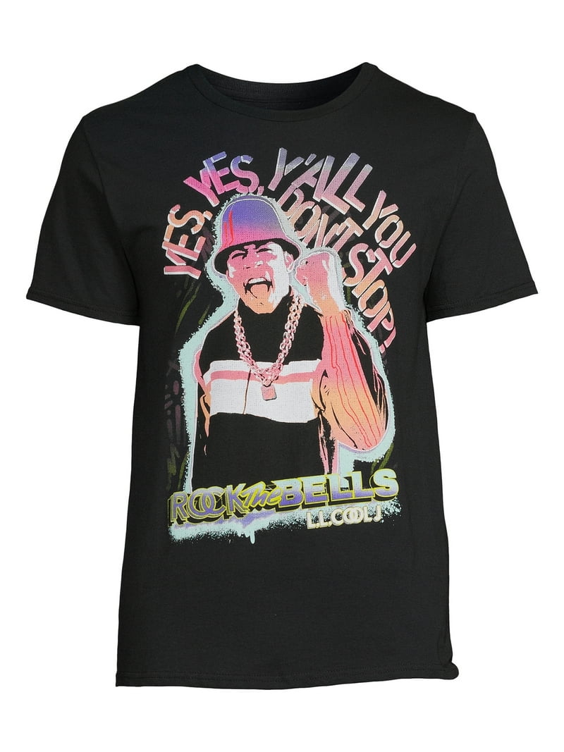 LL Cool J Men's Rock the Bells Graphic Print Tee - Classic Casual