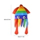 thumbnail image 4 of Lindo gorro de seta, gorro de pulpo arcoíris multicolor para accesorios de vestir de fiesta, 4 of 6