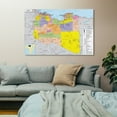 thumbnail image 4 of Libya Map Posters Canvas Poster Wall Art Picture Prints Hanging Photo Gift Decor Home Posters Artworks 08x12inch(20x30cm), 4 of 6