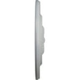 thumbnail image 4 of Ekena Millwork 23 1/2"OD x 2 3/4"P Floral Ceiling Medallion, Hand-Painted Frost, 4 of 6