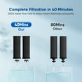 thumbnail image 2 of Filter,Filter Water Water Filter Stainless Steel Countertop Twirltide Hxber Countertop With 2 With Stand Filter 2.25 Stainless Filters 0.01 M 0.01 M Reduce 2 Filters 0.01, 2 of 7