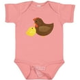 thumbnail image 3 of Inktastic Hen and Chick Farm Animals Boys or Girls Baby Bodysuit, 3 of 5