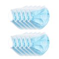 thumbnail image 3 of 40 Piezas A Prueba De Polvo 3 Capas Desechables Mascarillas Bucales Cubren El Polvo Anti Bruma Sunnimix protector facial no tejido, 3 of 8