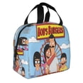Bob Family's Bur-Ger Lunch Bag Lunch Box Reusable Bento Bag Hot & Cold ...