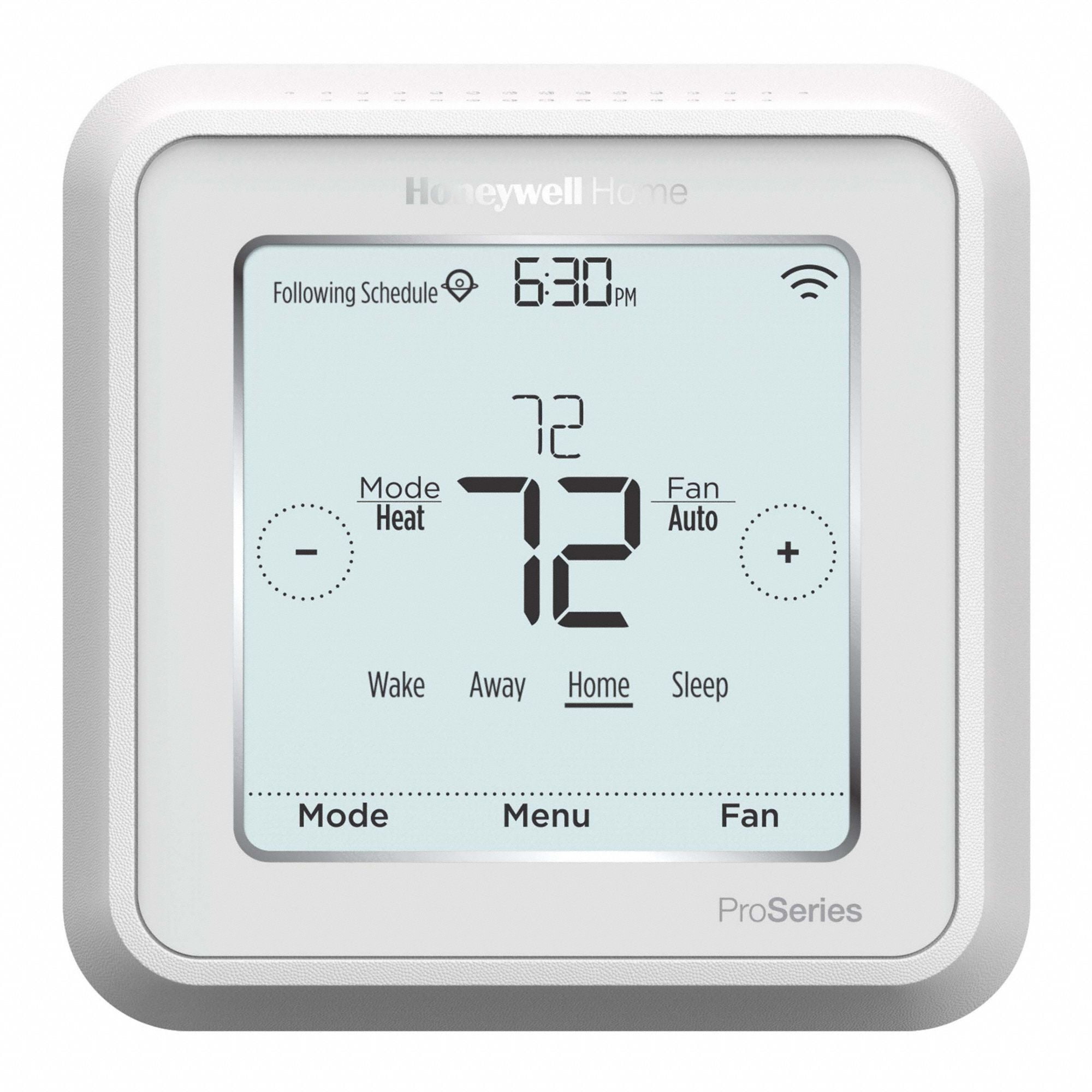 Honeywell Lyric T6 Thermostat, 3 Heat/2 Cool Heat Pump or Conventional, White