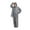 Gray, variant on Yesbay 1 Set Adults Rain Suit EVA Breathable Outdoor Hooded Rain Jacket Trouser Men Women Thick Hooded Rainwear Rain Gear