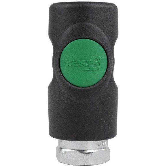 Prevost PVS-ESI-07-1201 0.25 in. High Flow Interchange Safety Air Coupler FNPT Prevo S1