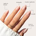 thumbnail image 3 of Press On Nails Glamnetic Heavenly Semitransparente Nude, 3 of 6