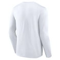 thumbnail image 3 of Men's White Boston Celtics Alternate Logo Long Sleeve T-Shirt, 3 of 3