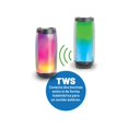 thumbnail image 2 of Bocina Portatil MS275 Misik Luz LED Tipo Flama Manos Libres Bluetooth Radio FM, 2 of 4