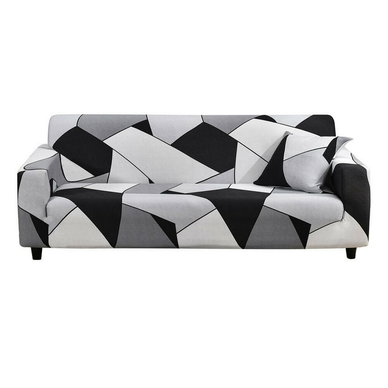 Printing Stretch Sofa Cover, Elastic Couch Slipcover For 1 2 3 4