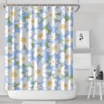 thumbnail image 2 of Waterproof Daisy Shower Curtain 72x84 Inch Colorful Floral Polyester Unique Shower Curtain for Bathroom Hotel Home Decor with 12 Plastic Hooks, 2 of 5
