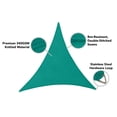 thumbnail image 3 of Covermates Triangular Shade Sail, High‑Density UV Sun Canopy, 10'x10'x10', 3 of 6