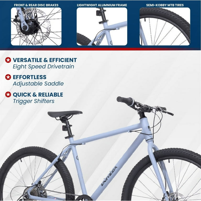 Univega 27.5 Adult Rover Flex Extra Large Frame Gray Walmart