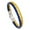 A, variant on HHBEAUTY Flag Coloring Woven Leather Bracelet, PU Wrap Bangle with Alloy Clasp, National Cuff Rope Wristband Jewelry for Adults Mens Women