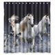 thumbnail image 1 of ABPHQTO Hermosa cortina de ducha de caballo Cortina de ducha impermeable 160x180 cm, 1 of 2