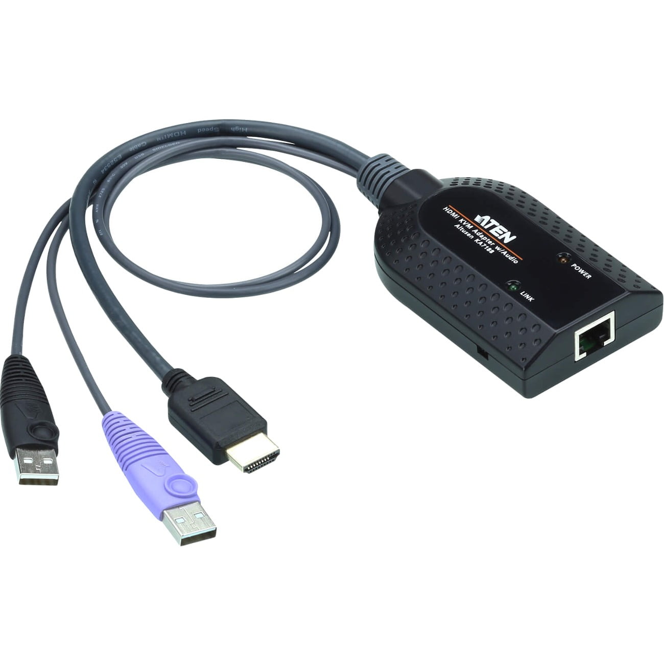 売買 ATEN KVMエクステンダー USB VGA オーディオ カテゴリ5e 1,280×1,024@200m CE750A 