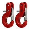 thumbnail image 2 of RC Winch Hook,  2Pcs Easy To Install Lightweight RC Trailer Hook Aluminum Alloy Iron  For 1/10 Remote Control Car Red,Blue,Black, 2 of 8