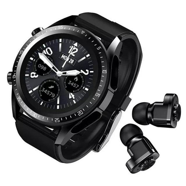 Reloj Inteligente Fralugio 2 en 1 TWS Lujo Con Audífonos True Wireless