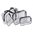 thumbnail image 1 of Bolsa de cosméticos transparente de PVC, bolsa de lavado impermeable, bolsa de almacenamiento de viaje portátil, bolsa de lavado, 1 of 2