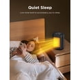 thumbnail image 6 of 1500W Space Heater for Indoor Use, 1500W/900W Electric Heater 2S Fast Heating, Ceramic Heater with Thermostat, 24H Timer, Overheat & Tip-over Protection, Heater for Office Bedroom Use, 6 of 8