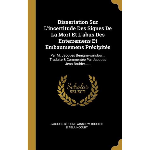 Dissertation la mort image