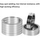 thumbnail image 4 of Tira de níquel puro para soldar baterías, conector de baterías de litio, tiras de soldadura por puntos fáciles de usar para una alta eficiencia de trabajo y conductividad eléctrica, 0,1 x 8 mm para, 4 of 4