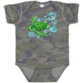 thumbnail image 3 of Inktastic Sea Turtle Swimming Boys or Girls Baby Bodysuit, 3 of 5