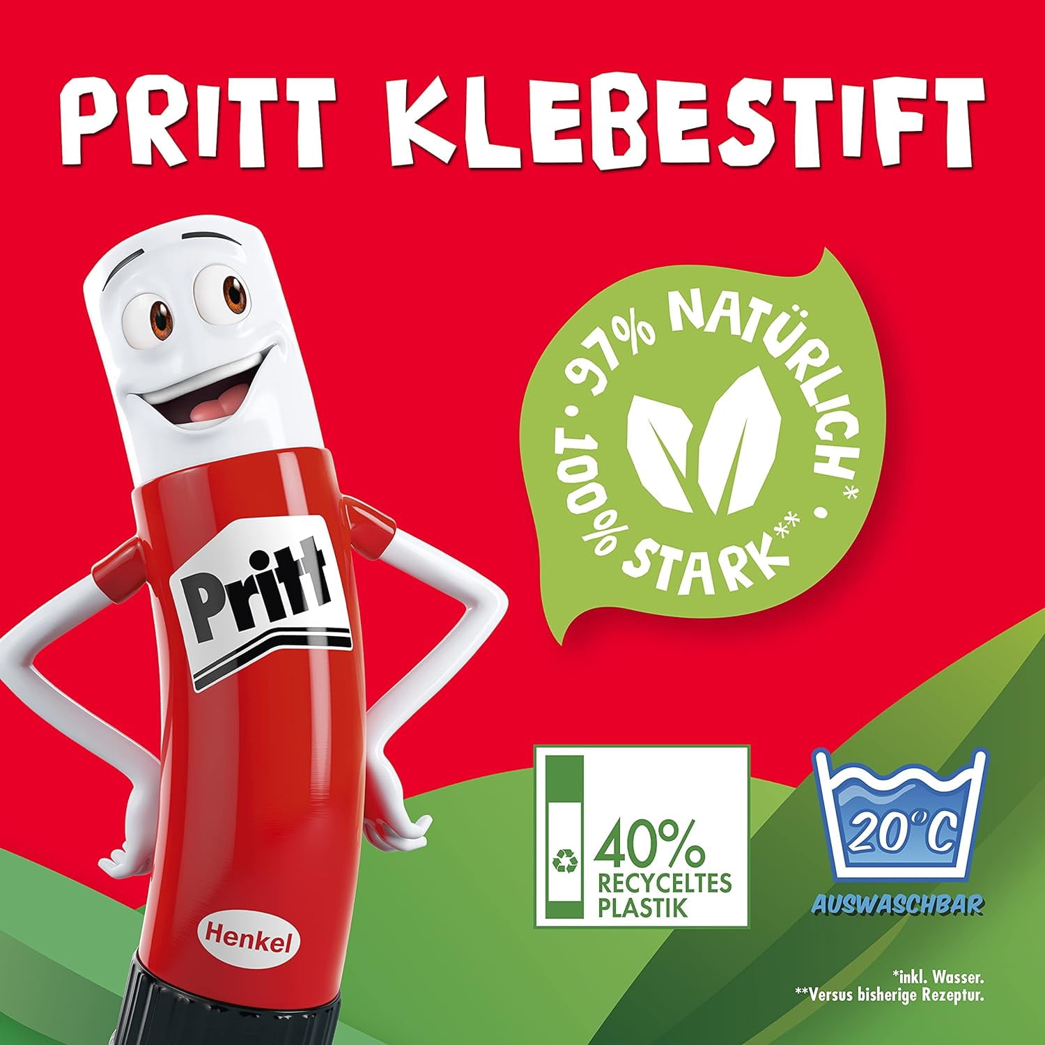 Pritt 1445027 11 g Glue Stick (Pack of 10) 10 Gramm