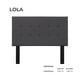 thumbnail image 2 of Cabecera Lola Sansa Individual color Gris, 2 of 2